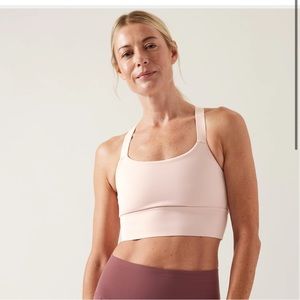 Athleta A-C Warrior longline bra in powervita